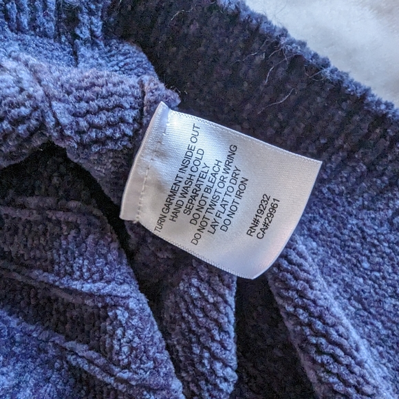 Super soft chenille zip up - Picture 5 of 7